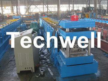 16 Steps Forming Station Sigma Purlin Roll Forming Machine With 4mm Thickness