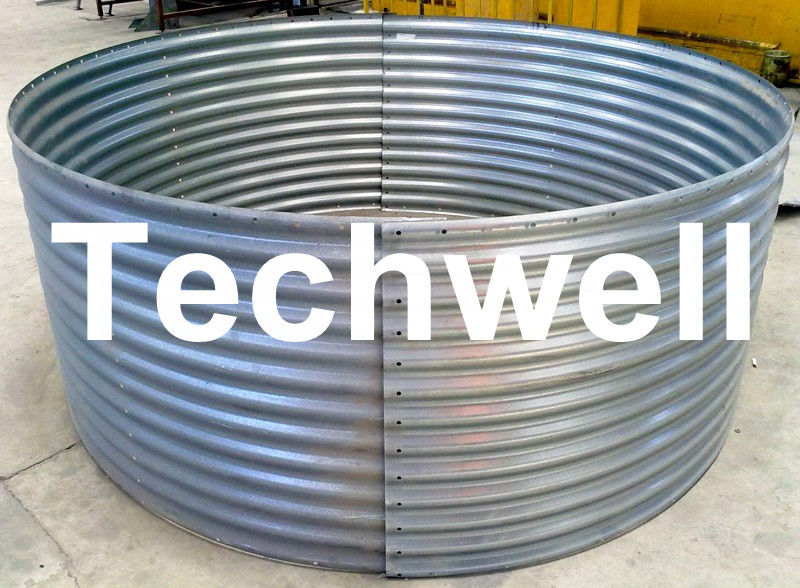 180KW サイロのサイロの側面 TW-SILO のための機械を形作る鋼鉄波形のパネル ロール